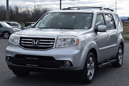 Alabaster Silver Metallic 2014 Honda Pilot EX-L