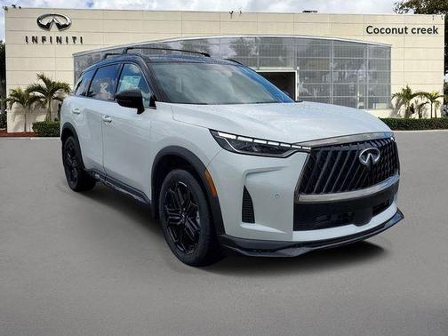 Rad Wht 2026 INFINITI QX60 SPORT