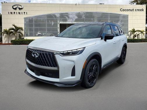 Rad Wht 2026 INFINITI QX60 SPORT