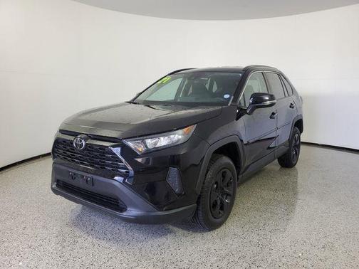 Midnight Black Metallic 2021 Toyota RAV4 LE