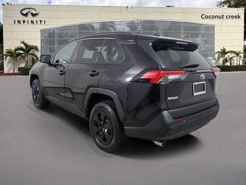 Midnight Black Metallic 2021 Toyota RAV4 LE
