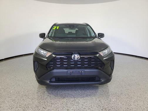 Midnight Black Metallic 2021 Toyota RAV4 LE