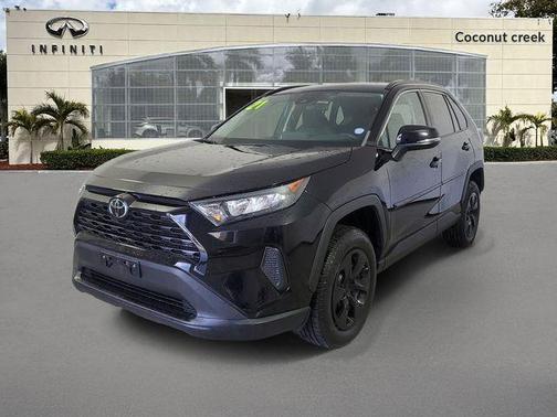 Midnight Black Metallic 2021 Toyota RAV4 LE
