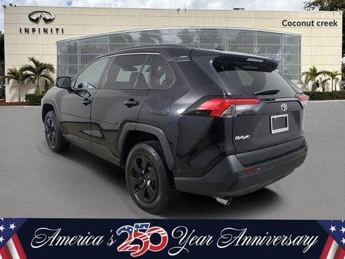 Midnight Black Metallic 2021 Toyota RAV4 LE