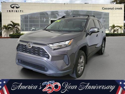 Magnetic Gray Metallic 2024 Toyota RAV4 XLE
