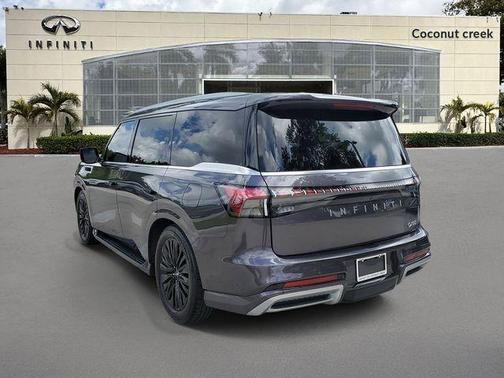 Anthracite Gray 2025 INFINITI QX80 Luxe
