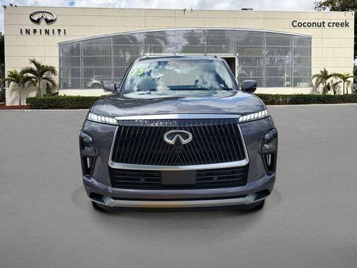 Anthracite Gray 2025 INFINITI QX80 Luxe