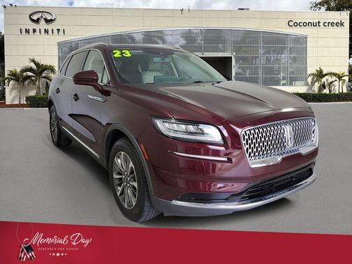 Burgundy 2023 Lincoln Nautilus Standard