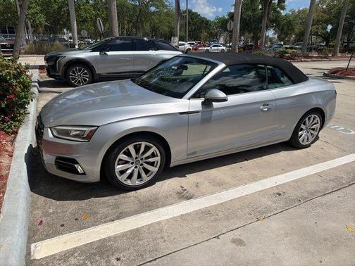 Florett Silver Metallic w/ Black Roof 2018 Audi A5 2.0T Premium Plus