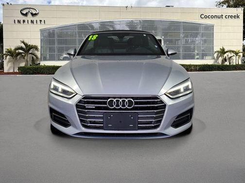 Florett Silver Metallic w/ Black Roof 2018 Audi A5 2.0T Premium Plus