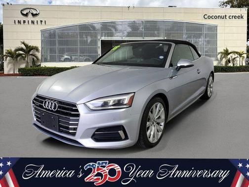 Florett Silver Metallic w/ Black Roof 2018 Audi A5 2.0T Premium Plus