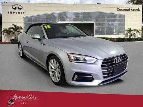 Florett Silver Metallic w/ Black Roof 2018 Audi A5 2.0T Premium Plus