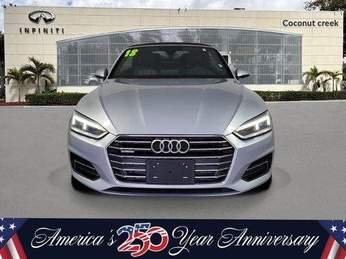 Florett Silver Metallic w/ Black Roof 2018 Audi A5 2.0T Premium Plus