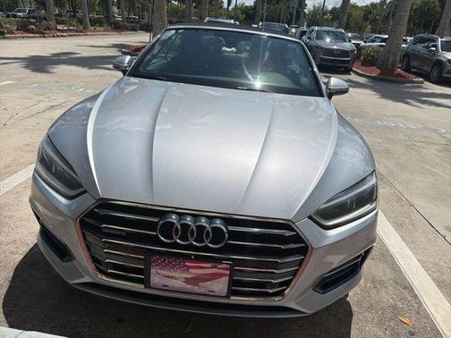 Florett Silver Metallic w/ Black Roof 2018 Audi A5 2.0T Premium Plus