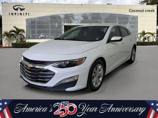 Summit White 2025 Chevrolet Malibu LT