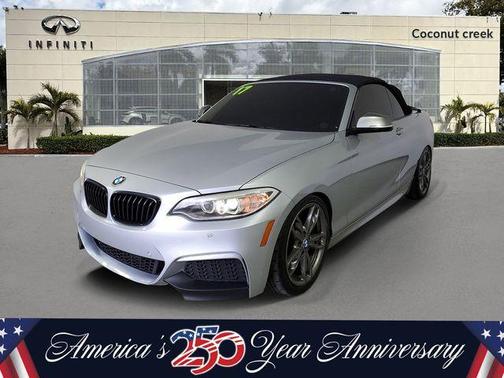 Glacier Silver Metallic 2017 BMW M240 i