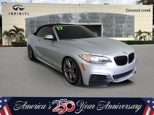 Glacier Silver Metallic 2017 BMW M240 i