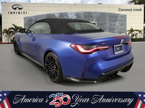 Blue Metallic 2023 BMW M4 Competition xDrive