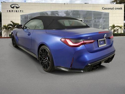 Blue Metallic 2023 BMW M4 Competition xDrive