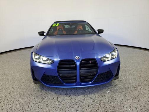 Blue Metallic 2023 BMW M4 Competition xDrive