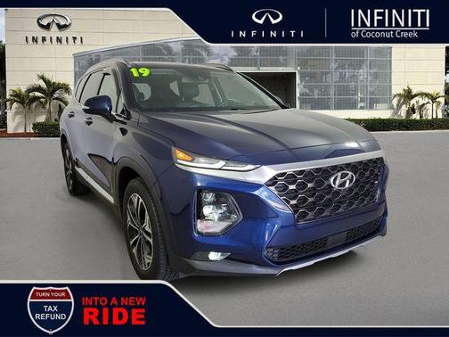 Stormy Blue 2019 Hyundai SANTA FE Ultimate