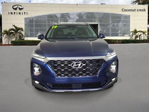 Stormy Blue 2019 Hyundai SANTA FE Ultimate
