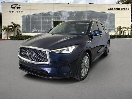 Hermosa Blue 2023 INFINITI QX50 Luxe
