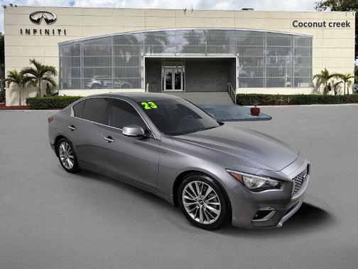 Graphite Shadow 2023 INFINITI Q50 LUXE