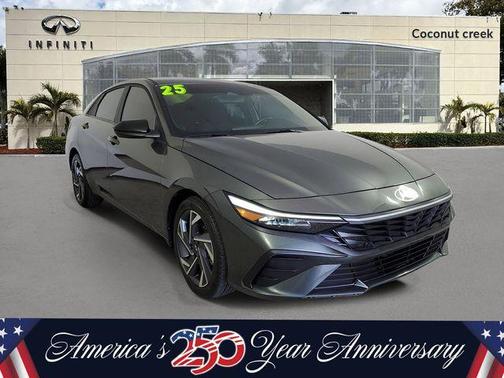 Gray 2025 Hyundai ELANTRA SEL Sport