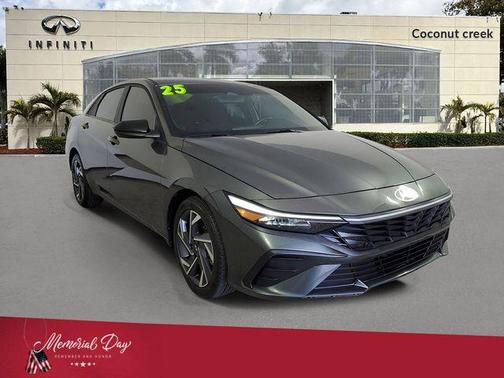 Gray 2025 Hyundai ELANTRA SEL Sport