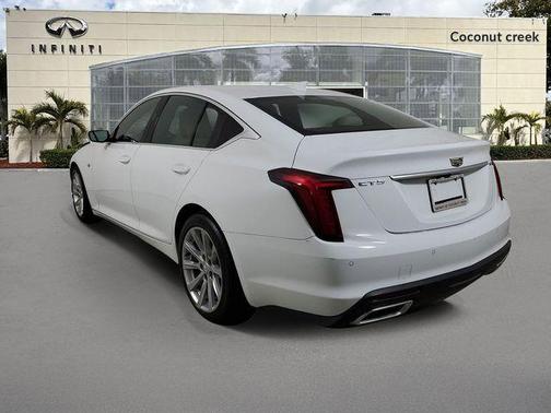 Summit White 2024 Cadillac CT5 Luxury RWD