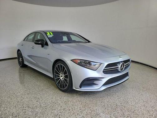 Cirrus Silver Metallic 2021 Mercedes-Benz AMG CLS 53 4MATIC