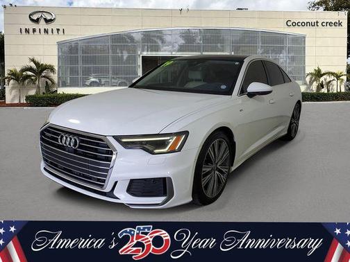 Ibis White 2019 Audi A6 3.0T Premium Plus