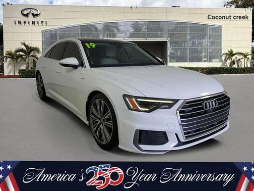 Ibis White 2019 Audi A6 3.0T Premium Plus
