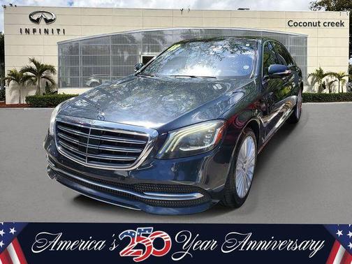 Anthracite Blue 2018 Mercedes-Benz S-Class S 560 4MATIC