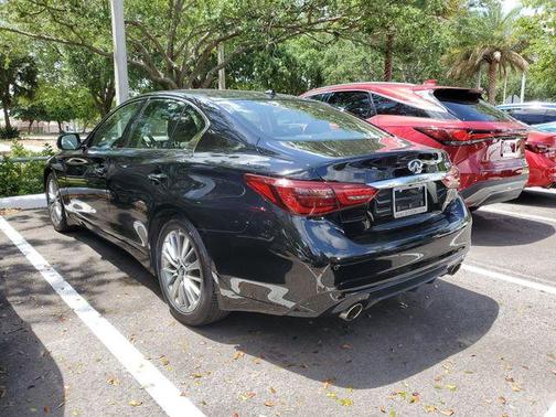 Black Obsidian 2023 INFINITI Q50 LUXE
