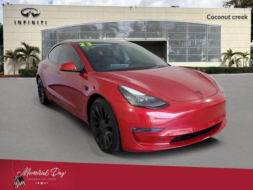 Red Multi 2023 Tesla Model 3 Performance