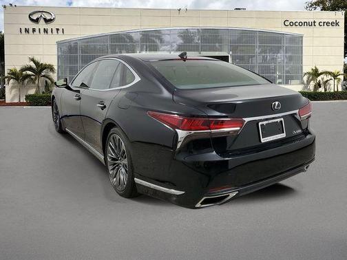 Obsidian Black 2020 Lexus LS 500 Base