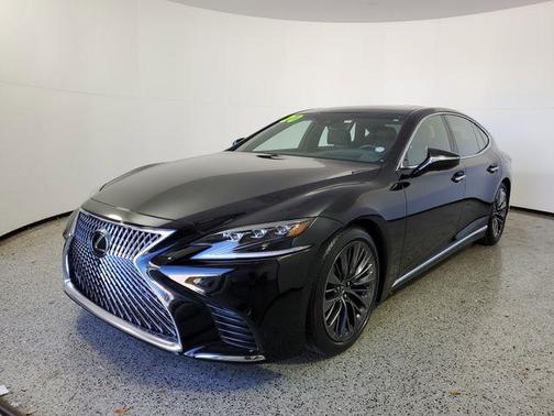 Obsidian Black 2020 Lexus LS 500 Base