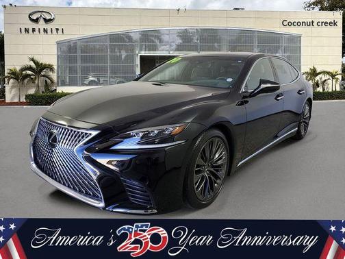 Obsidian Black 2020 Lexus LS 500 Base