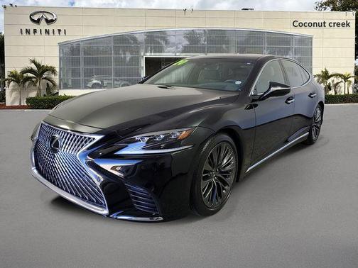 Obsidian Black 2020 Lexus LS 500 Base