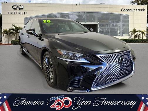 Obsidian Black 2020 Lexus LS 500 Base