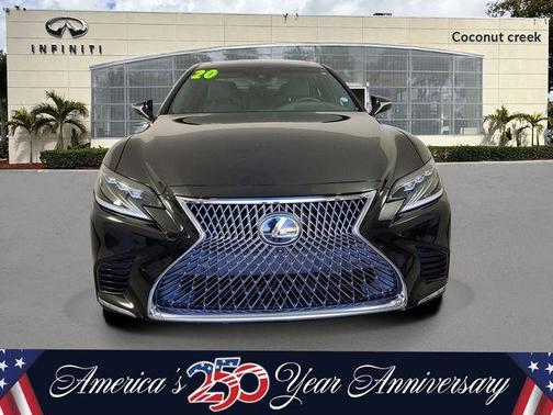 Obsidian Black 2020 Lexus LS 500 Base