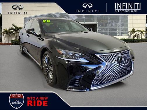 Obsidian Black 2020 Lexus LS 500 Base