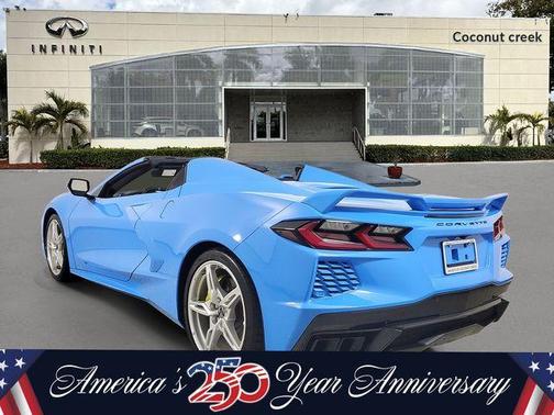 Blue 2023 Chevrolet Corvette Stingray w/3LT