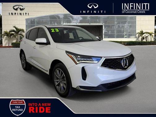 White 2023 Acura RDX Technology Package