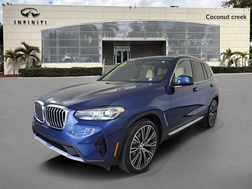 Tanzanite Blue II Metallic 2023 BMW X3 sDrive30i