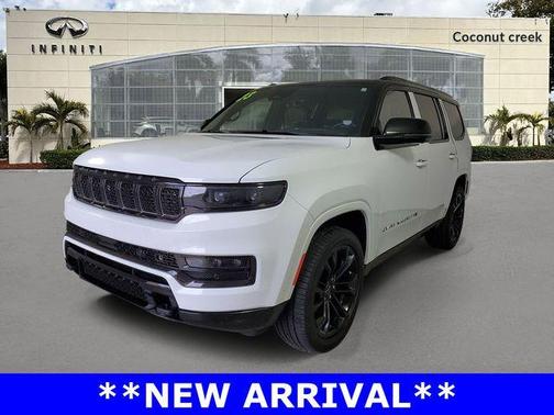 Bright White Clearcoat 2023 Jeep Grand Wagoneer Series III