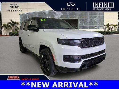 Bright White Clearcoat 2023 Jeep Grand Wagoneer Series III