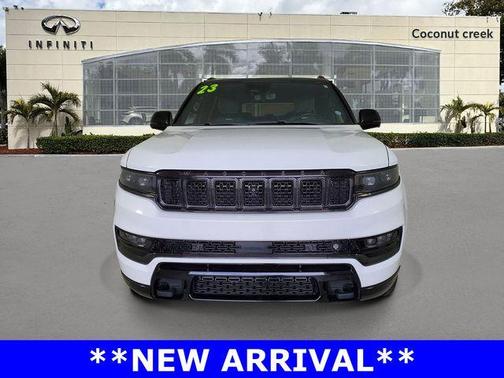 Bright White Clearcoat 2023 Jeep Grand Wagoneer Series III